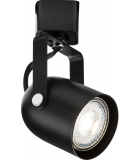 Knightsbridge 230V GU10 Track Spotlight - Black - TRKSP9ABK-1