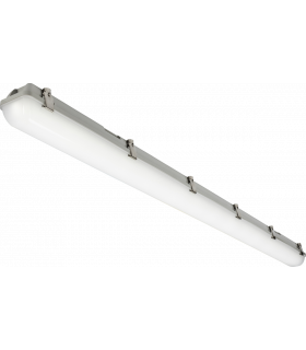 Knightsbridge 230V IP65 IK08 5ft Selectable 26W/48W CCT Adjustable Non-Corrosive - TORCW5-1