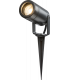 Knightsbridge EAMON - 230V IP65 GU10 Polycarbonate Spike light - Anthracite - EASPK1A-1