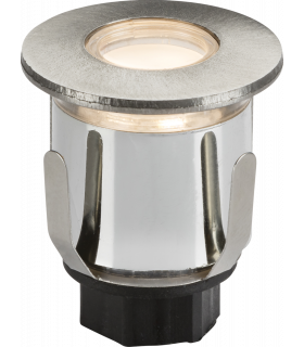 Knightsbridge 230V IP65 0.6W LED Mini Ground Light comes with three Interchangeable Heads - 3000K - LEDM06WW