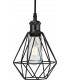 Knightsbridge Pendant Cage - Matt Black - CAG1MB-1