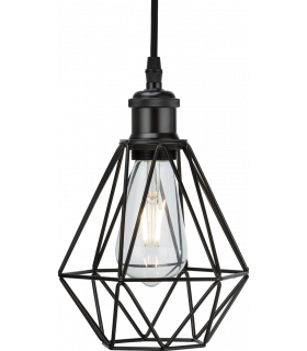 Knightsbridge Pendant Cage - Matt Black - CAG1MB-1