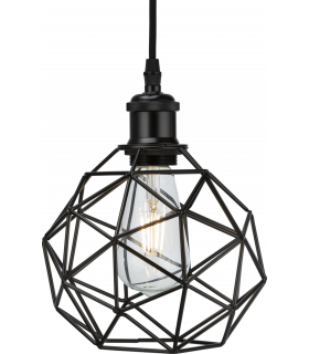 Knightsbridge Pendant Cage - Matt Black - CAG2MB-1