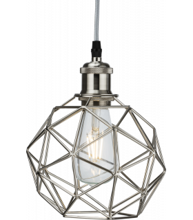 Knightsbridge Pendant Cage - Brushed Chrome - CAG2BC-1