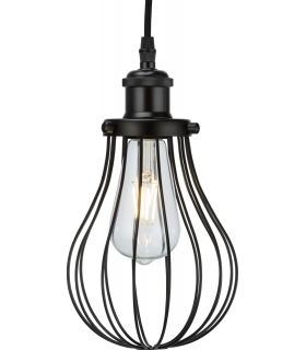 Knightsbridge Pendant Cage - Matt Black - CAG3MB-1