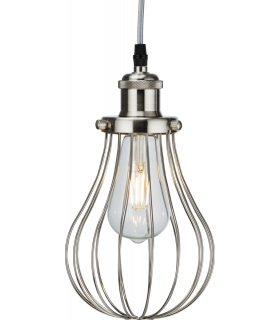 Knightsbridge Pendant Cage - Brushed Chrome - CAG3BC-1