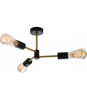 Knightsbridge SENA - 230V IP20 E27 3 Light Ceiling Pendant - SE3P-1