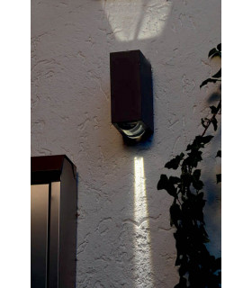 Agner LED 2 Light Outdoor Wall Light Graphite IP54-2