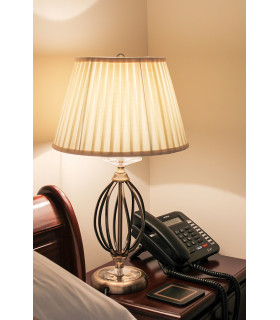 Aegean 1 Light Table Lamp Aged Brass E27-2