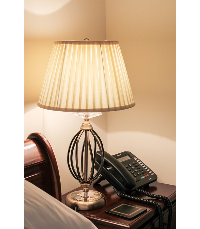 Aegean 1 Light Table Lamp Aged Brass E27-2