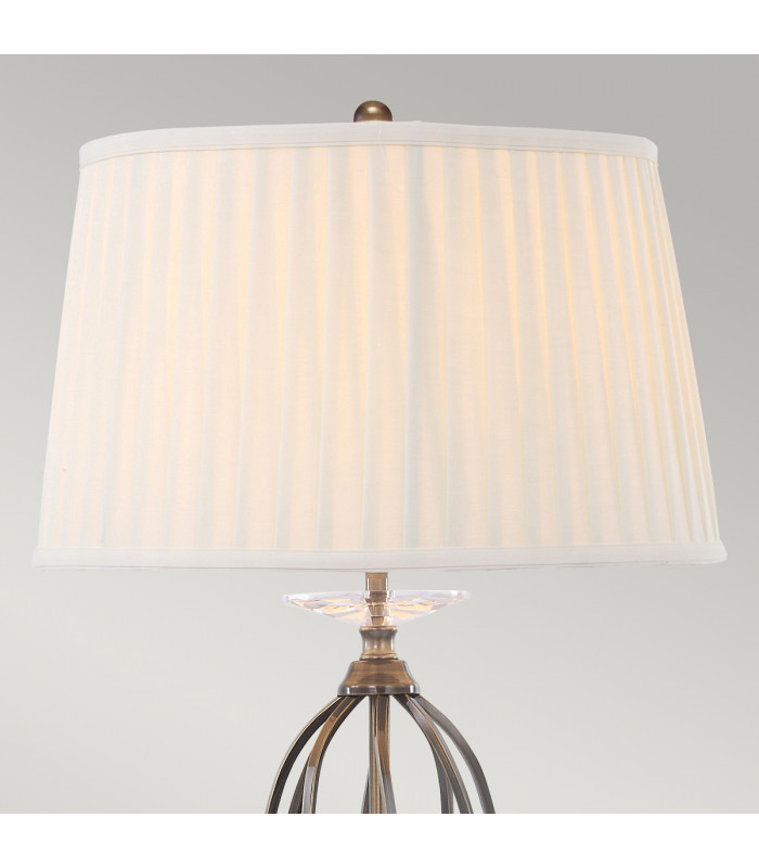 Aegean 1 Light Table Lamp Aged Brass E27-3
