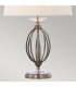 Aegean 1 Light Table Lamp Aged Brass E27-4