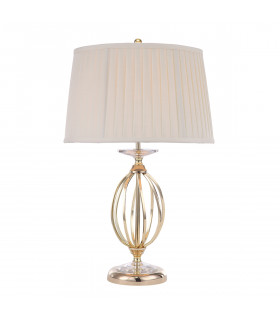 Aegean 1 Light Table Lamp Polished Brass E27-1