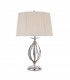 Aegean 1 Light Table Lamp Polished Nickel E27-1
