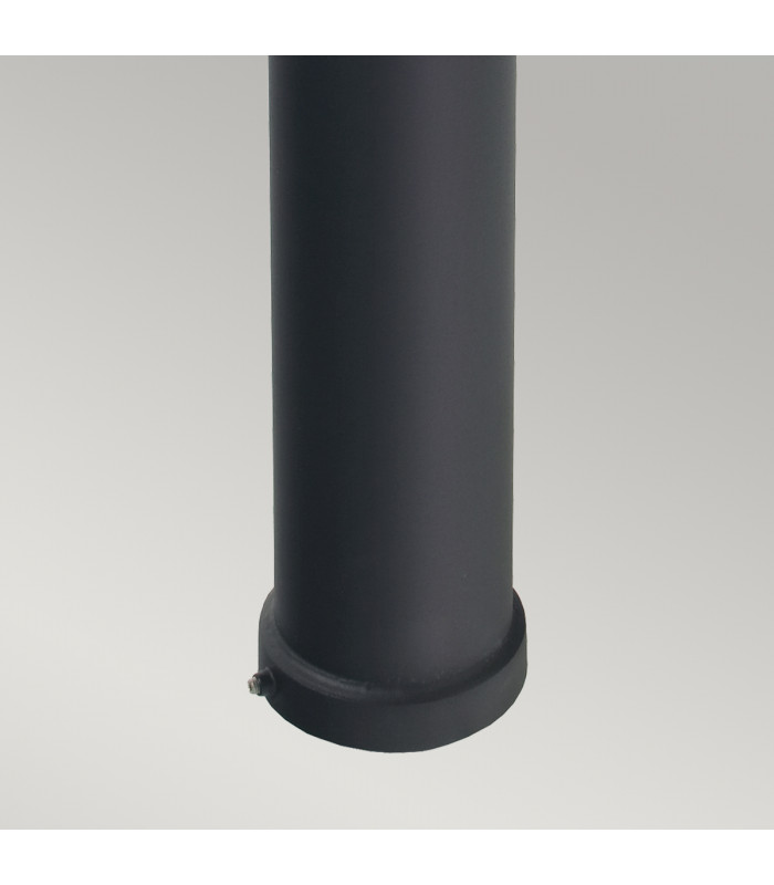 Alta 1 Light Large Outdoor Bollard Light Black IP65 E27-5