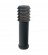 Alta 1 Light Medium Outdoor Bollard Light Black IP65 E27-1