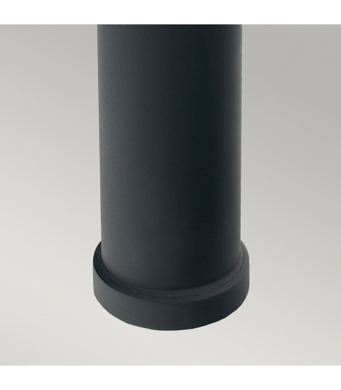Alta 1 Light Medium Outdoor Bollard Light Black IP65 E27-4