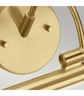 Alton LED 1 Light Large Picture Wall Light Brass-2
