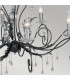 Amarilli 15 Light Candle Pendant Black Silver-5