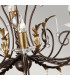 Amarilli 15 Light Candle Chandelier Bronze-4