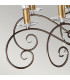 Amarilli 15 Light Candle Chandelier Bronze-5
