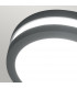 Ano 1 Light Outdoor Wall / Ceiling Lantern Light Graphite IP54-3