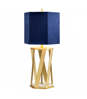 Apollo 1 Light Table Lamp Brushed Brass E27-1