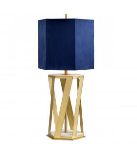 Apollo 1 Light Table Lamp Brushed Brass E27-2