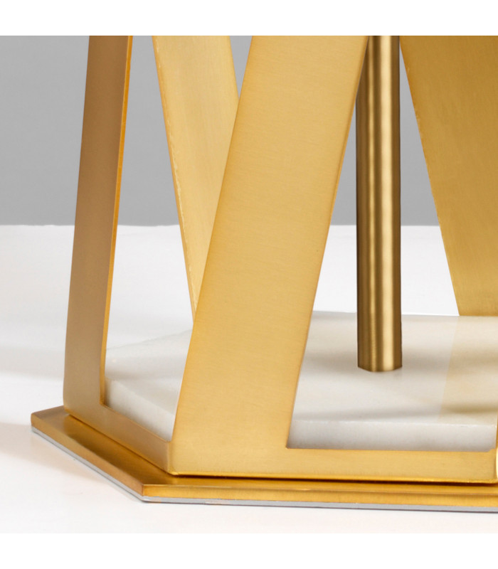 Apollo 1 Light Table Lamp Brushed Brass E27-5