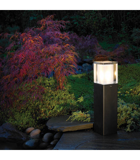 Arendal Outdoor Medium Bollard Black IP65 E27-2