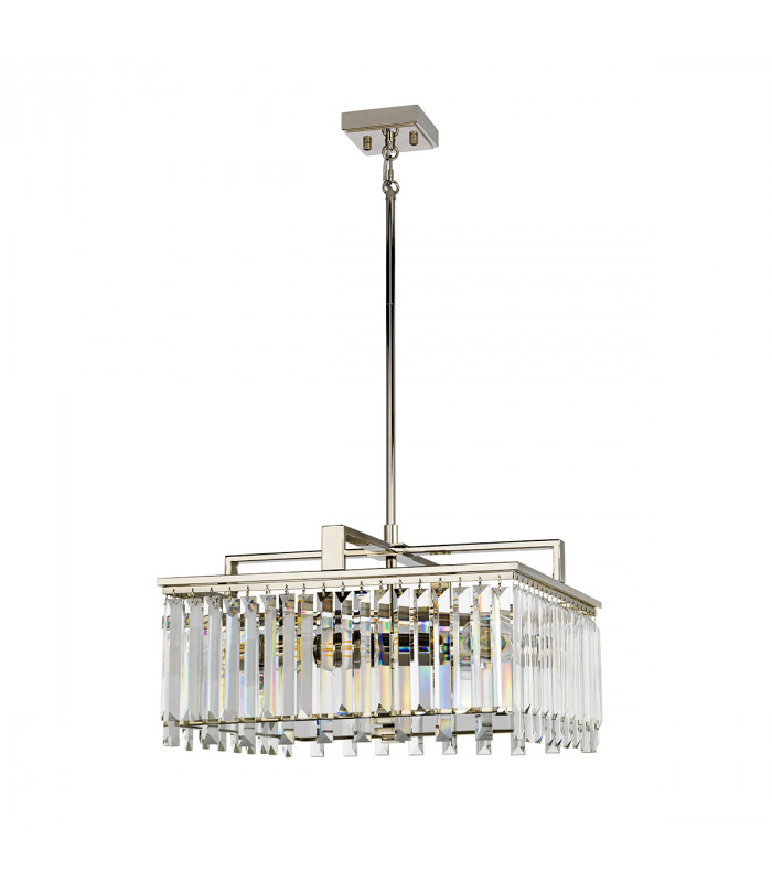 Aries 4 Light Large Crystal Pendant Chandelier-2
