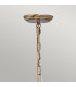 Artisan Chandelier 3 Light Aged Brass Finish E14-2