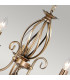 Artisan Chandelier 3 Light Aged Brass Finish E14-3