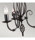 Artisan Chandelier 3 Light Black Finish E14-3