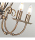 Artisan 5 Light Chandelier Aged Brass Finish E14-3