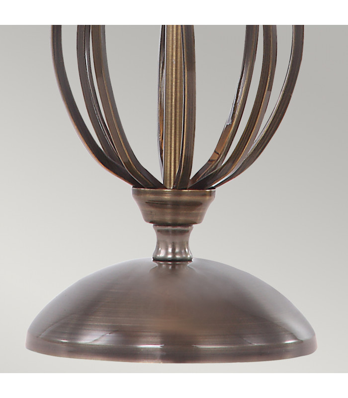 Artisan 1 Light Table Lamp Aged Brass E27-4