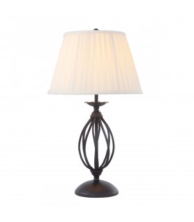 Artisan 1 Light Table Lamp Black E27-1
