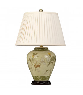 Arum 1 Light Table Lamp Brass E27-2