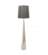 Ascent 1 Light Floor Lamp Polished Nickel E27-1