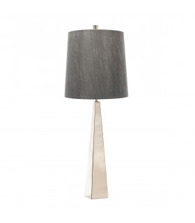 Ascent 1 Light Table Lamp Polished Nickel E27-1