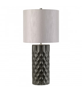 Barbican 1 Light Table Lamp Graphite E27-2