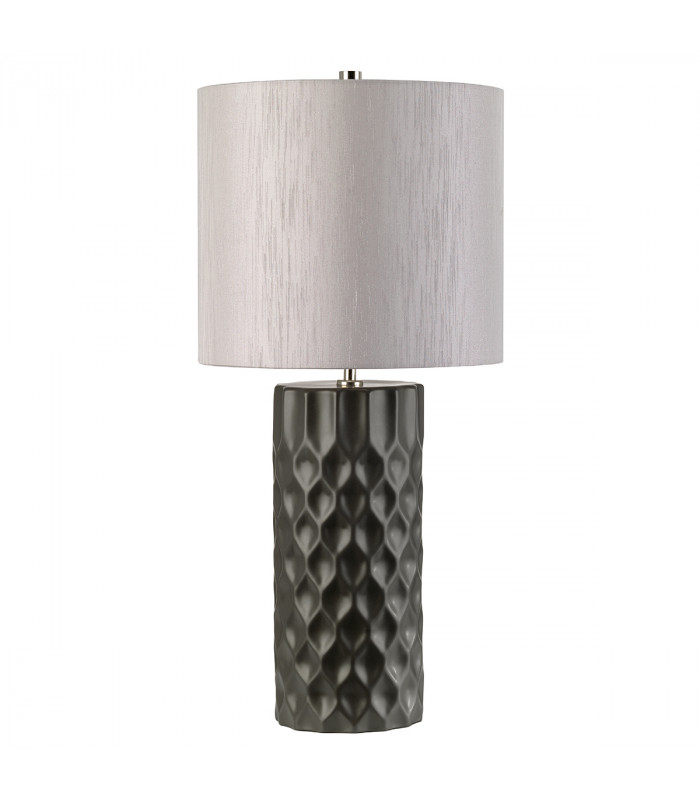 Barbican 1 Light Table Lamp Graphite E27-2