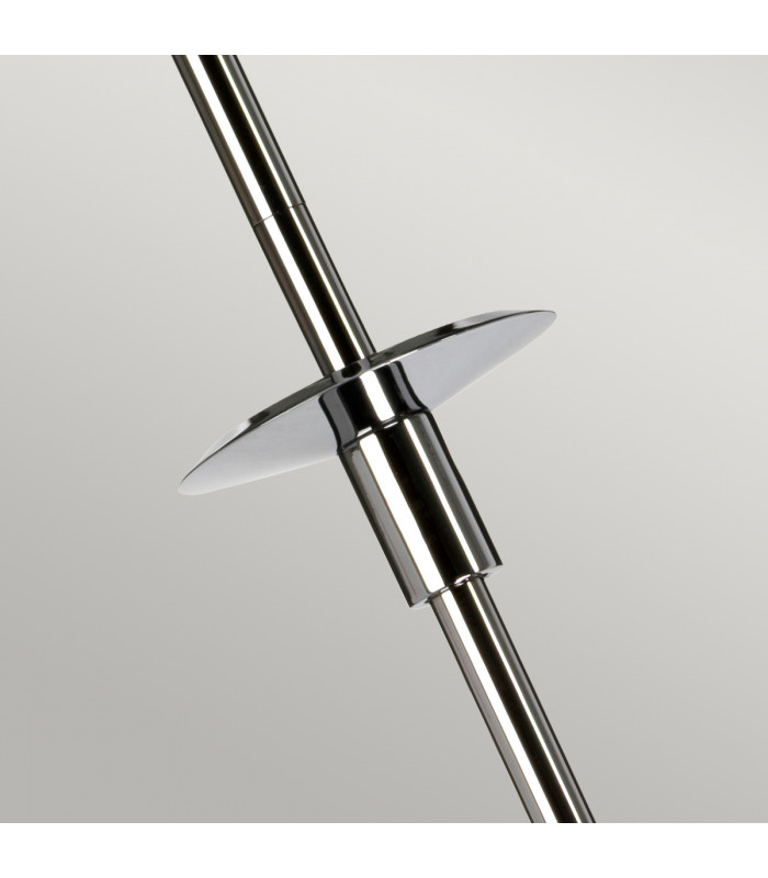 Agatha 1 Light Ceiling Pendant Light Polished Chrome IP44 G9-4