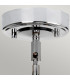 Agatha 3 Light Multi Arm Ceiling Pendant Light Polished Chrome IP44 G9-2