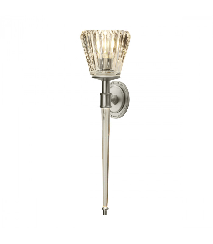 Agatha 2 Light Indoor Wall Light Brushed Nickel G9-1