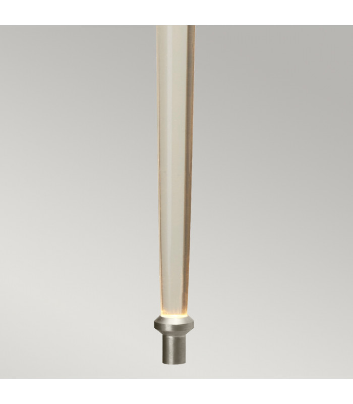 Agatha 2 Light Indoor Wall Light Brushed Nickel G9-4