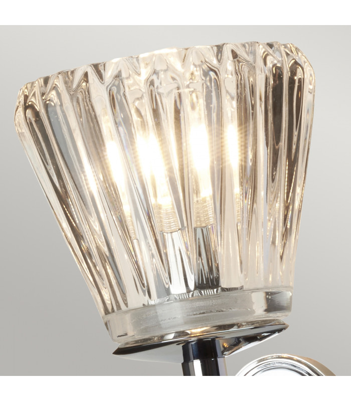 Agatha 2 Light Indoor Wall Light Polished Chrome G9-2