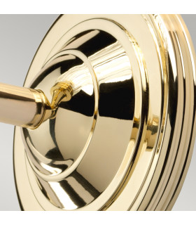 Austen 1 Light Bathroom Wall Light Polished Brass IP44 G9-2