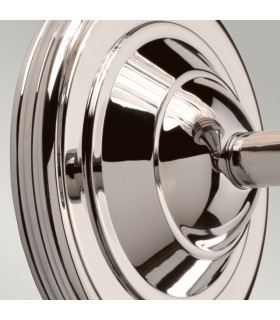 Austen 1 Light Bathroom Wall Light Polished Nickel IP44 G9-2