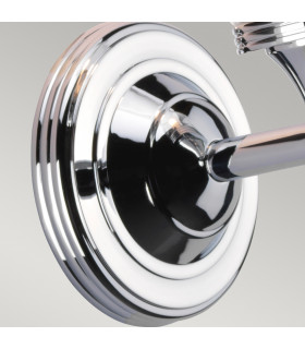 Austen 1 Light Bathroom Wall Light Polished Chrome IP44 G9-2